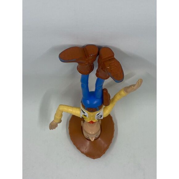 Disney Toy Story 2 McDonalds Woody 5.5" Loose Figure McDonalds 1999 Cake Topper - Picture 2 of 5